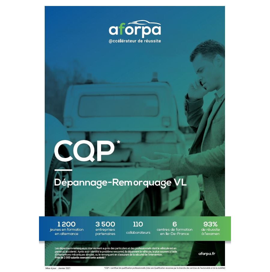 CQP Dépannage-Remorquage VL